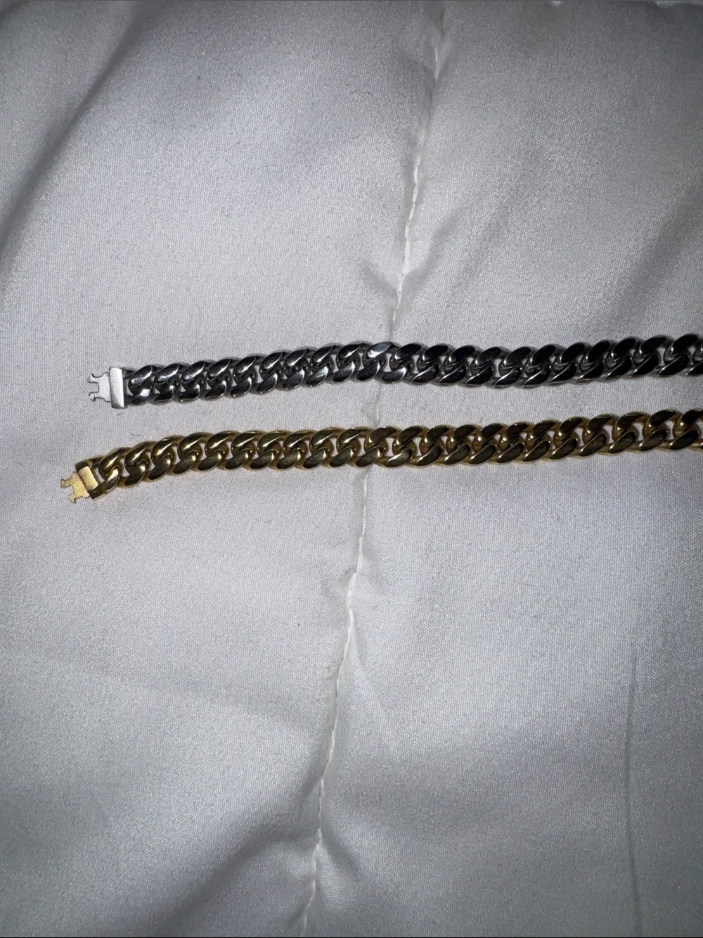 Gold/ Silver Cuban Link Chain Necklace for Men Jaxxon